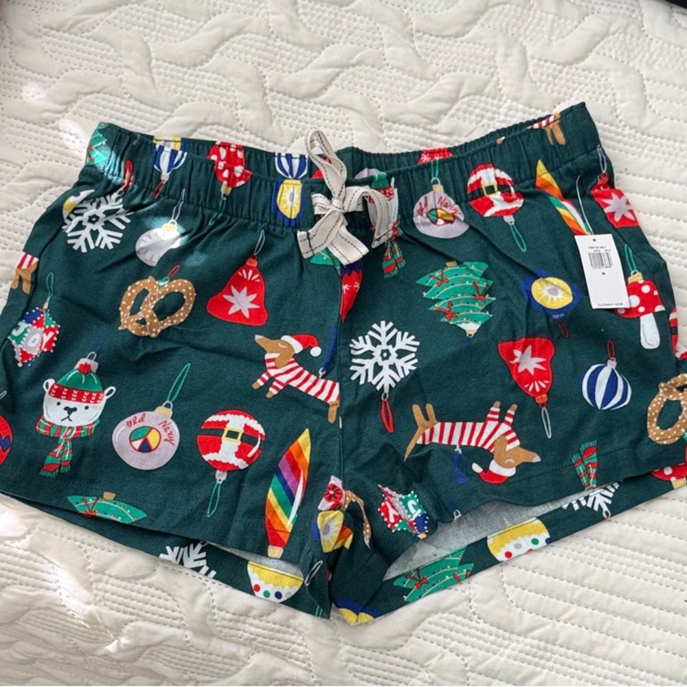 Old Navy Festive Print Women's Athletic Shorts